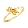 Romana Plain Gold Ring