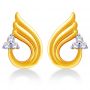 Isis Diamond Earrings Studs by KaratCraft