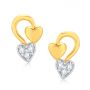 Twin Heart Earrings