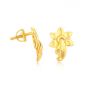 Flona Plain Gold Earrings