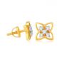 Furlay Gold Swarovski Earrings