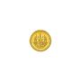 Laxmi 0.5 grams 999 24 kt Gold Coin by KaratCraft