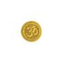 Aanan 5 grams 999 24 Kt Om Gold Coin by KaratCraft