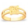 Adya Gold Om Ring