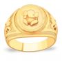 Veerganapati Gajanand Gold Ring