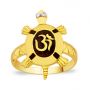 Fortune Turtle Om Ring