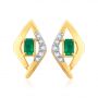 Cezane Diamond Pendant and Earring set