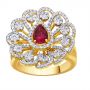Ressa Ruby Cocktail Ring