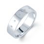 Tusca Platinum Engagement Ring by KaratCraft