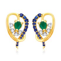 Blooming Heart Earrings by KaratCraft