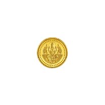 Tejomay 2 grams 999 24kt Laxmi Gold Coin by KaratCraft