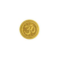 Yajna 5 grams 995 24 Kt OM Gold Coin by KaratCraft