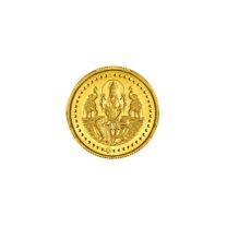 Vasundhara 20 grams 995 24 Kt Lakshmi Gold Coin by KaratCraft