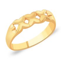 Verso Gold Ring by KaratCraft