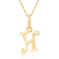 Hinwes Alphabet H Pendant by KaratCraft