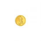 Ganesha 0.5 grams 995 24 kt Gold Coin by KaratCraft