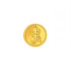 Ganesha 5 grams 999 24 kt Gold Coin by KaratCraft