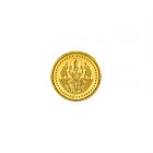 Laxmi 5 grams 999 24 kt Gold Coin by KaratCraft