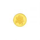 Rose 5 grams 999 24 kt Gold Coin by KaratCraft