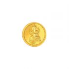 Ganesha 10 grams 999 24 kt Gold Coin by KaratCraft