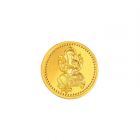 Ganesha 20 grams 916 22 kt Gold Coin by KaratCraft