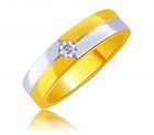 Axel Solitaire Ring For Men by KaratCraft