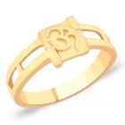 Adya Gold Om Ring by KaratCraft