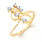 Artifex Diamond And Gold Ring by KaratCraft