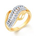 Escada Diamond And Gold Ring by KaratCraft