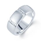 Chanelio Platinum Ring by KaratCraft