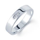 Grovin Platinum Ring by KaratCraft